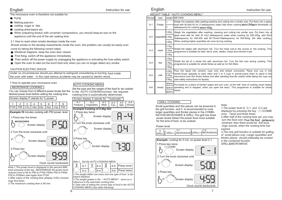 English | haier EB-3190EG User Manual | Page 8 / 8