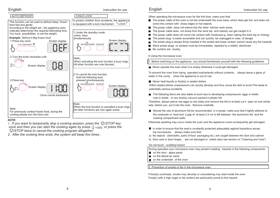 English | haier EB-2485E User Manual | Page 7 / 8