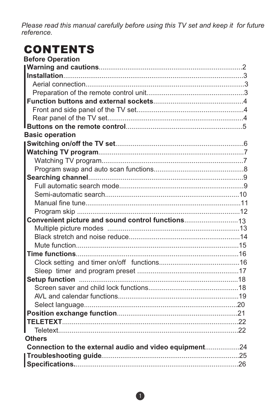 haier 29F9D-P User Manual | Page 2 / 28