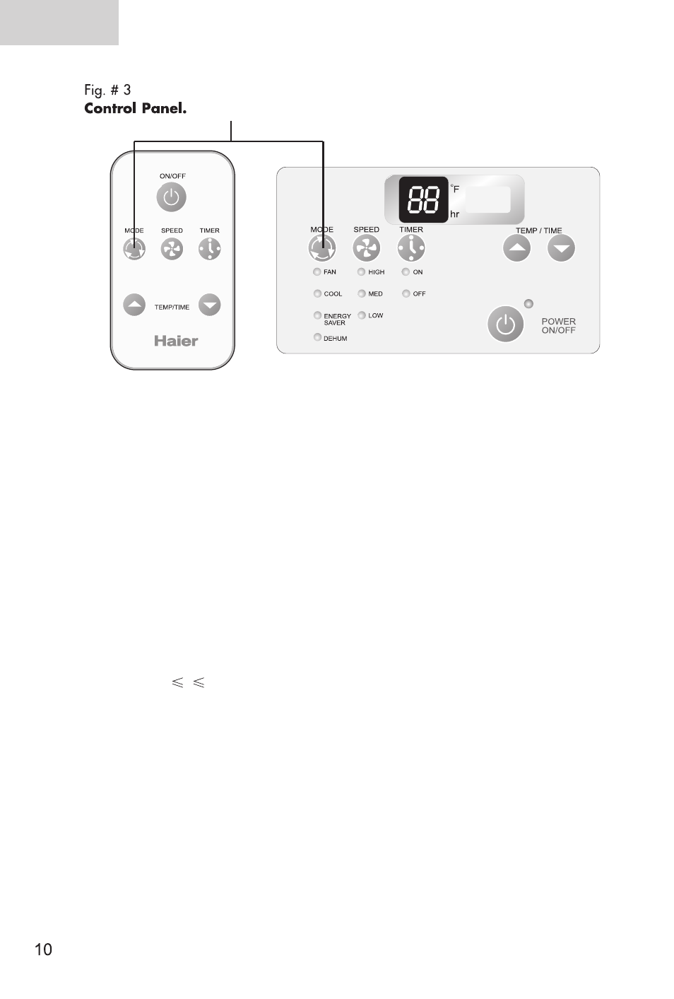 English | haier ESA3125 User Manual | Page 12 / 24