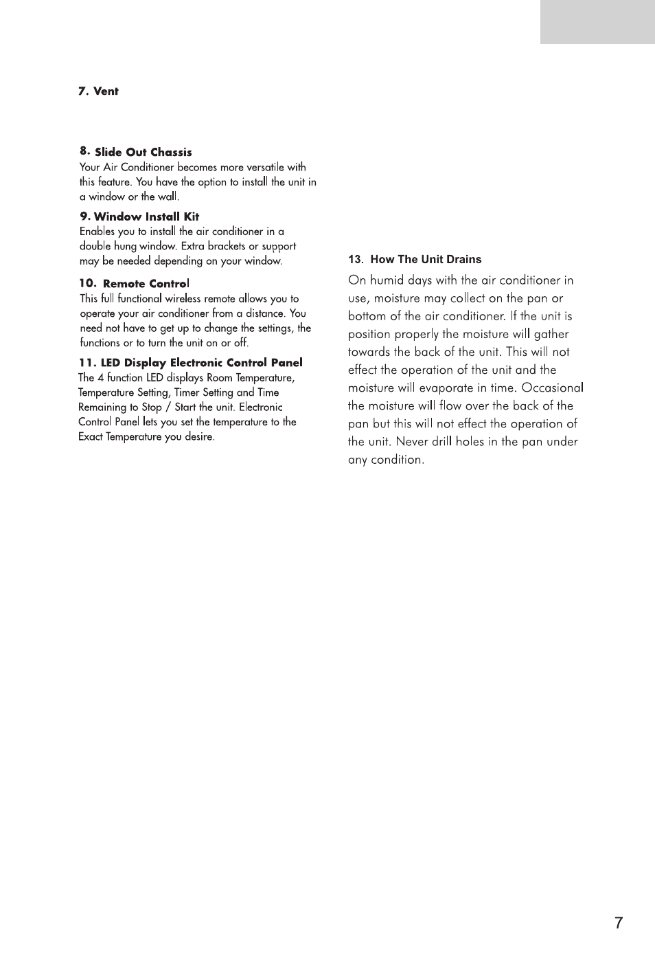 English | haier ESA3125 User Manual | Page 9 / 24