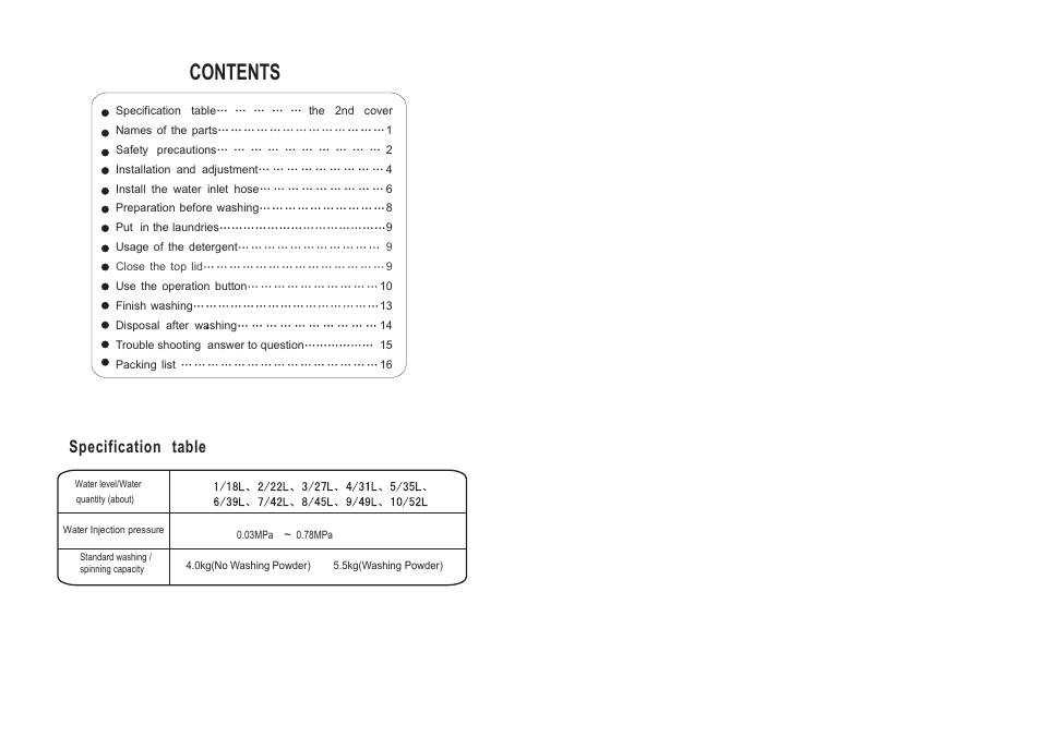 haier HWM70-0588H User Manual | Page 2 / 10