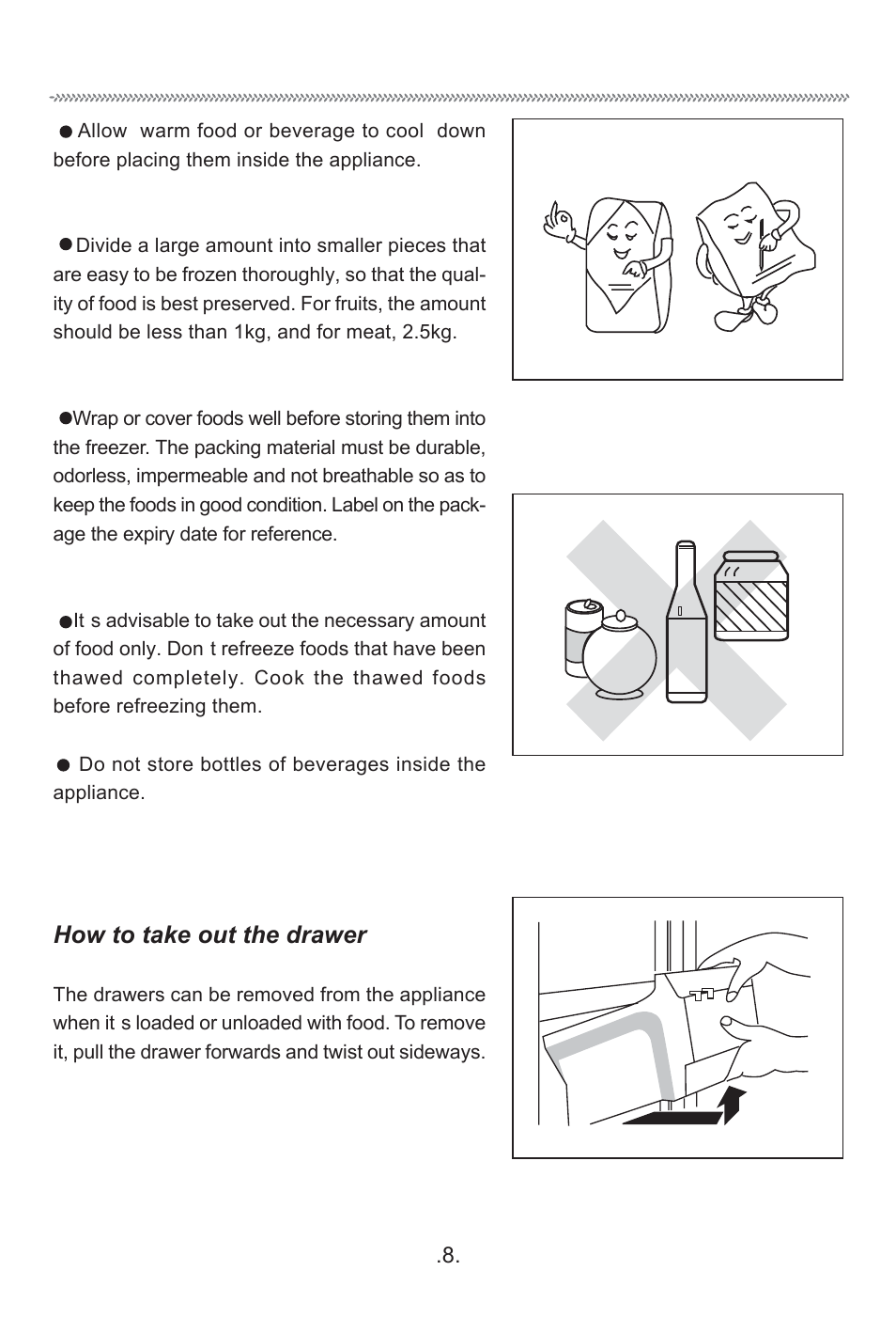 Operation instructions | haier HF-116R User Manual | Page 10 / 17