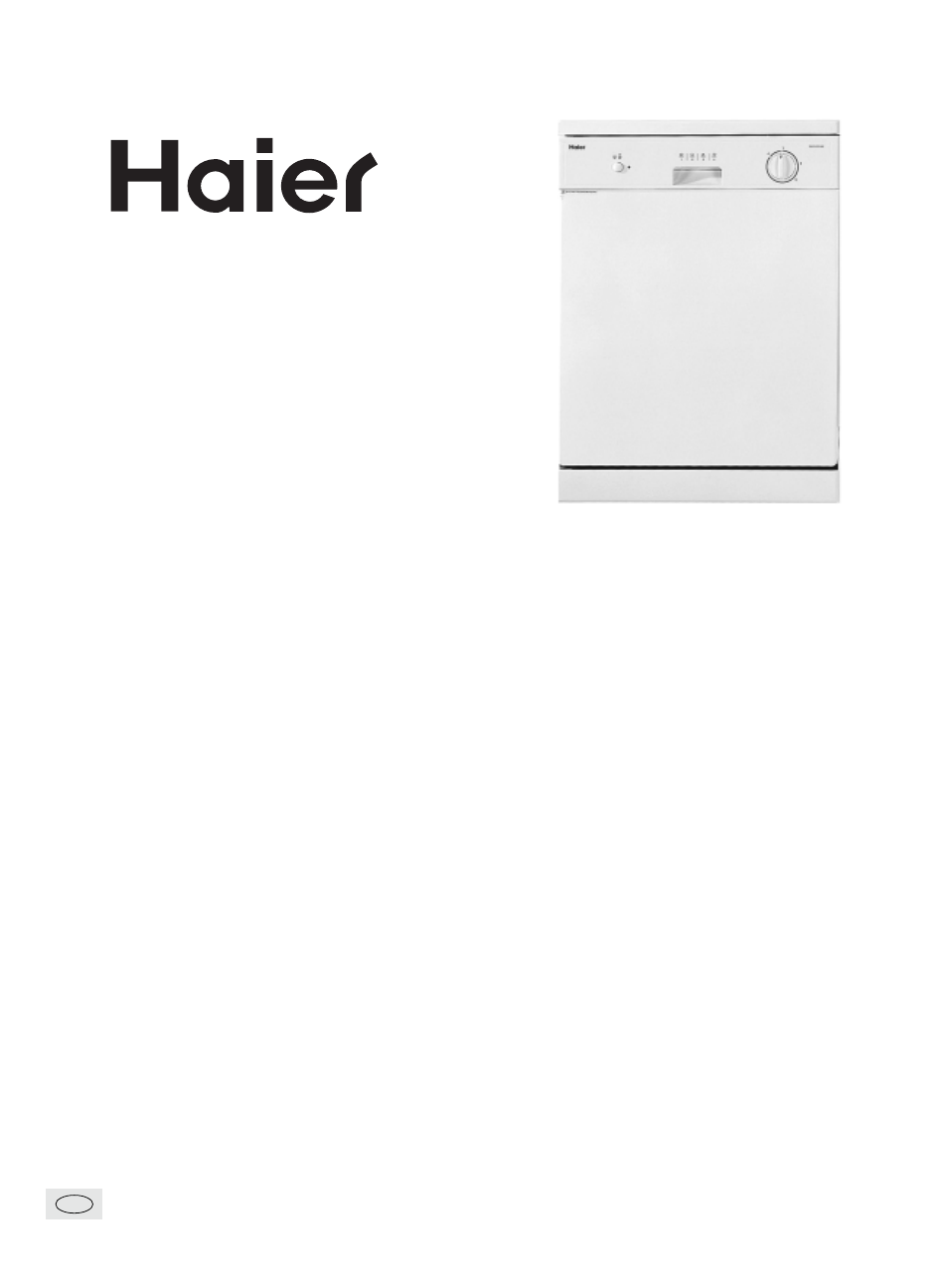 haier DW12-EFM ME User Manual | 12 pages