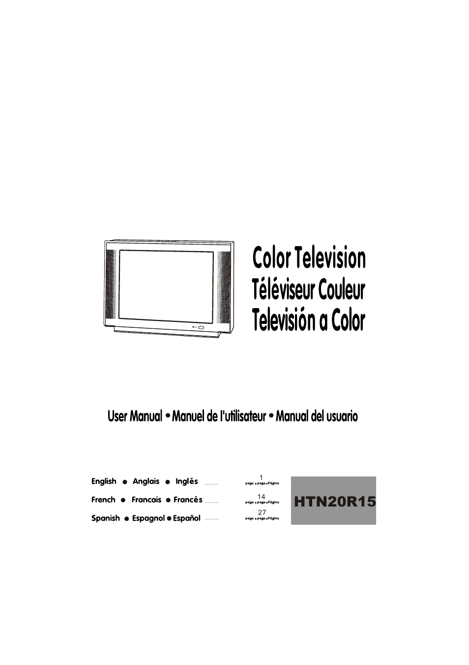 haier HTN20R15 User Manual | 12 pages