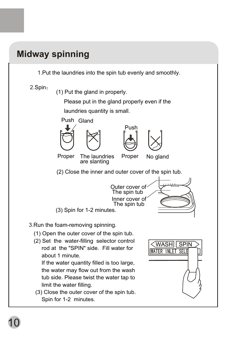 Midway spinning | haier HWM75-113S User Manual | Page 12 / 20