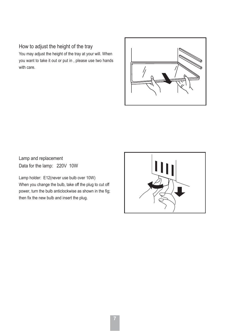 haier HRF-155 User Manual | Page 9 / 14