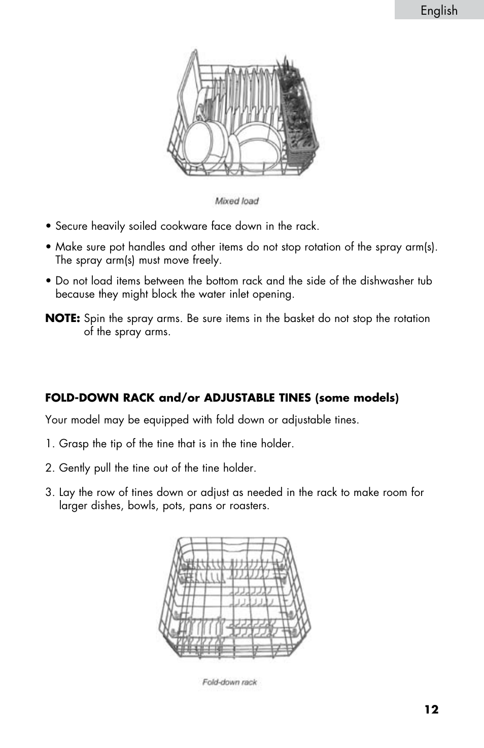 haier DWL2825 User Manual | Page 13 / 100