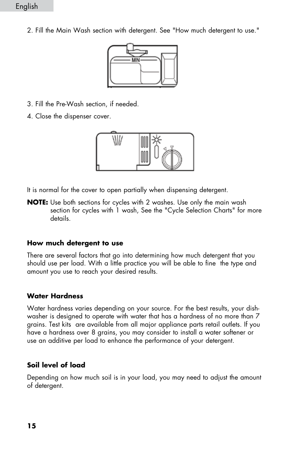 haier DWL2825 User Manual | Page 16 / 100