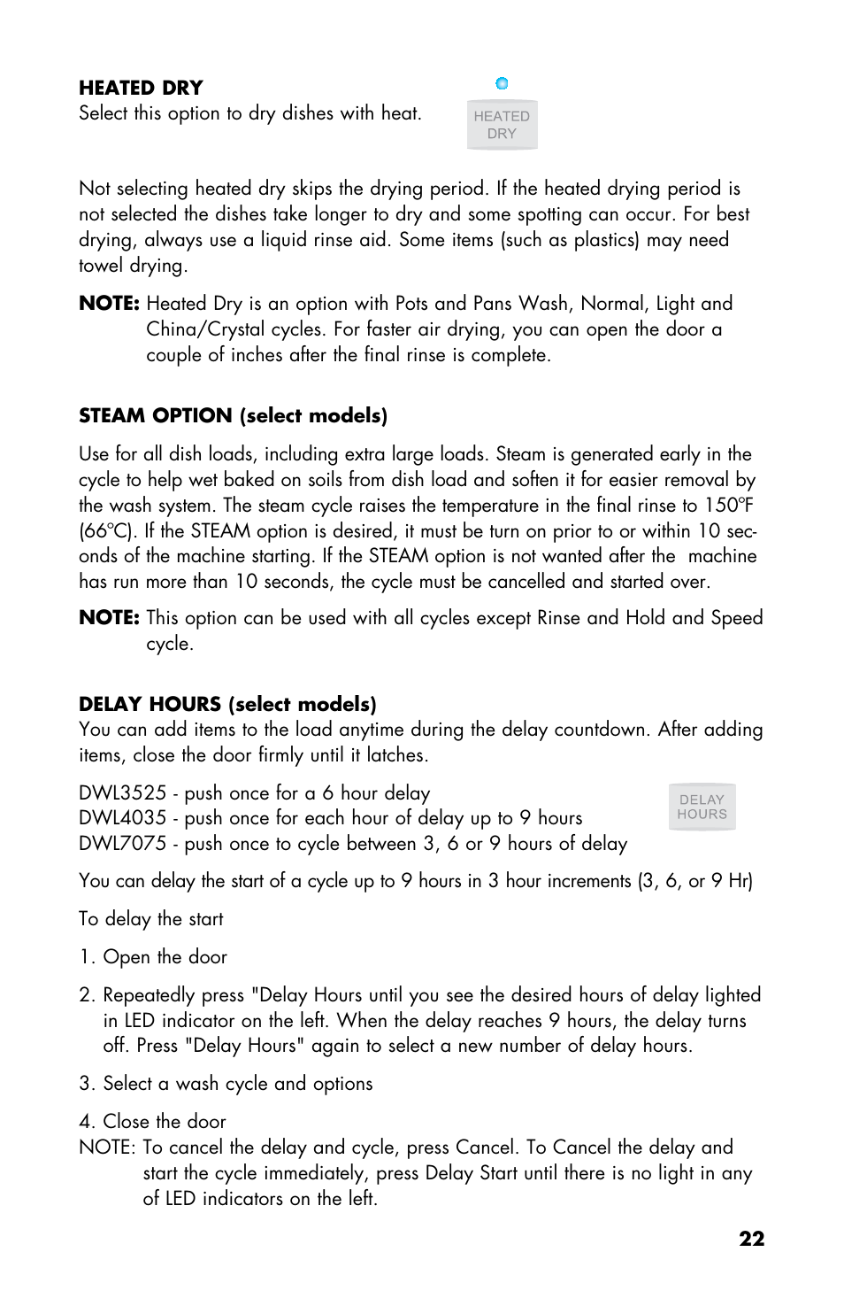 haier DWL2825 User Manual | Page 23 / 100