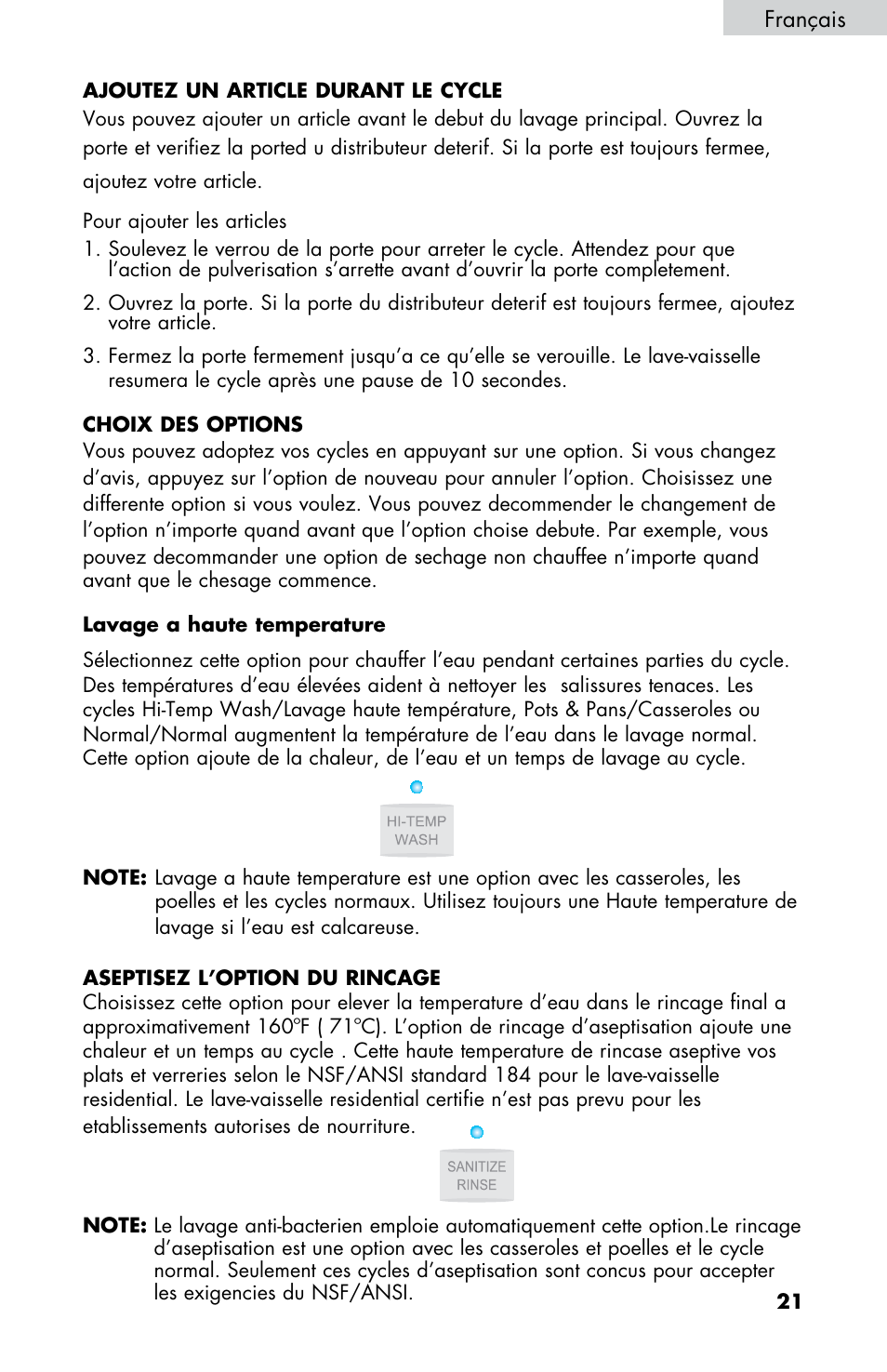 haier DWL2825 User Manual | Page 55 / 100