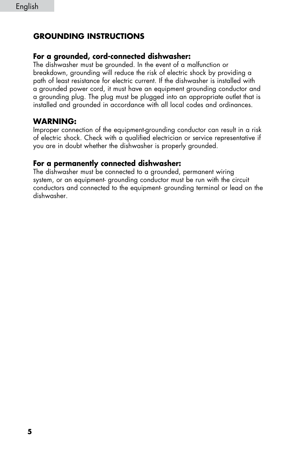 haier DWL2825 User Manual | Page 6 / 100