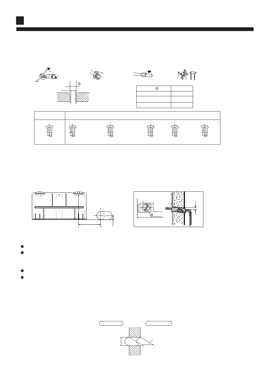 Instructions to installation, Method for cutting and expanding pipes, When the mounting plate is first fixed | haier AS072XVERA User Manual | Page 28 / 34