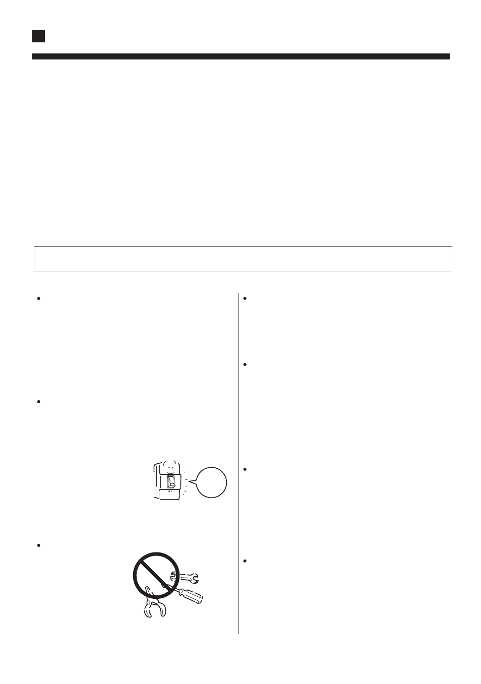 Safety precautions, Warning | haier AS072XVERA User Manual | Page 5 / 34