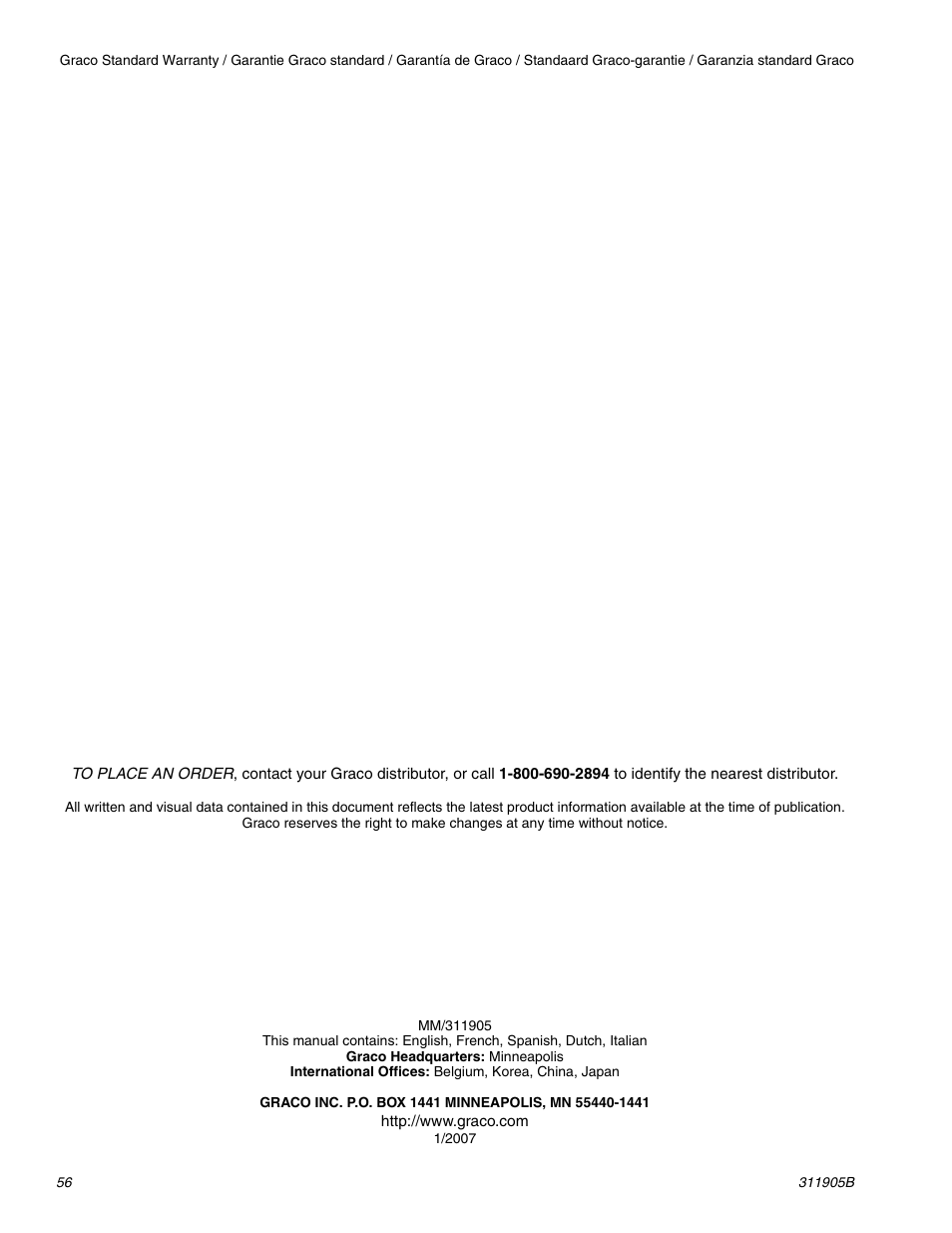 haier FINISHPRO 390 User Manual | Page 56 / 56