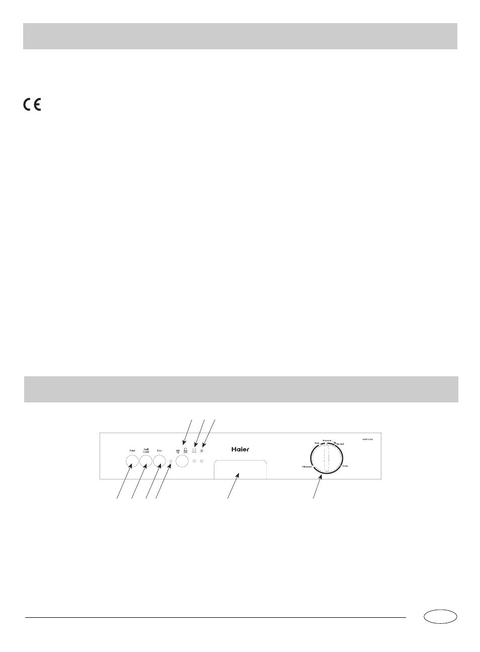 Fg h i | haier HDW101SS User Manual | Page 2 / 11