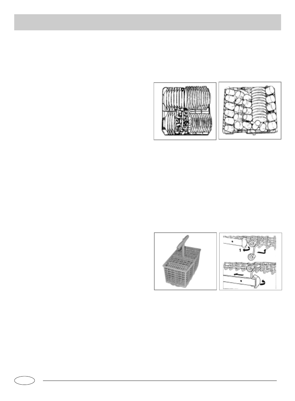 Gb loading the dishwasher | haier HDW101SS User Manual | Page 5 / 11