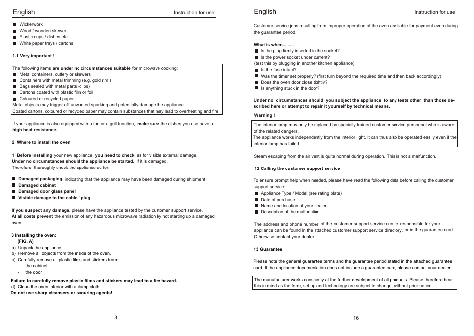 Т³гж 6, English | haier EB-2080EGV User Manual | Page 6 / 12
