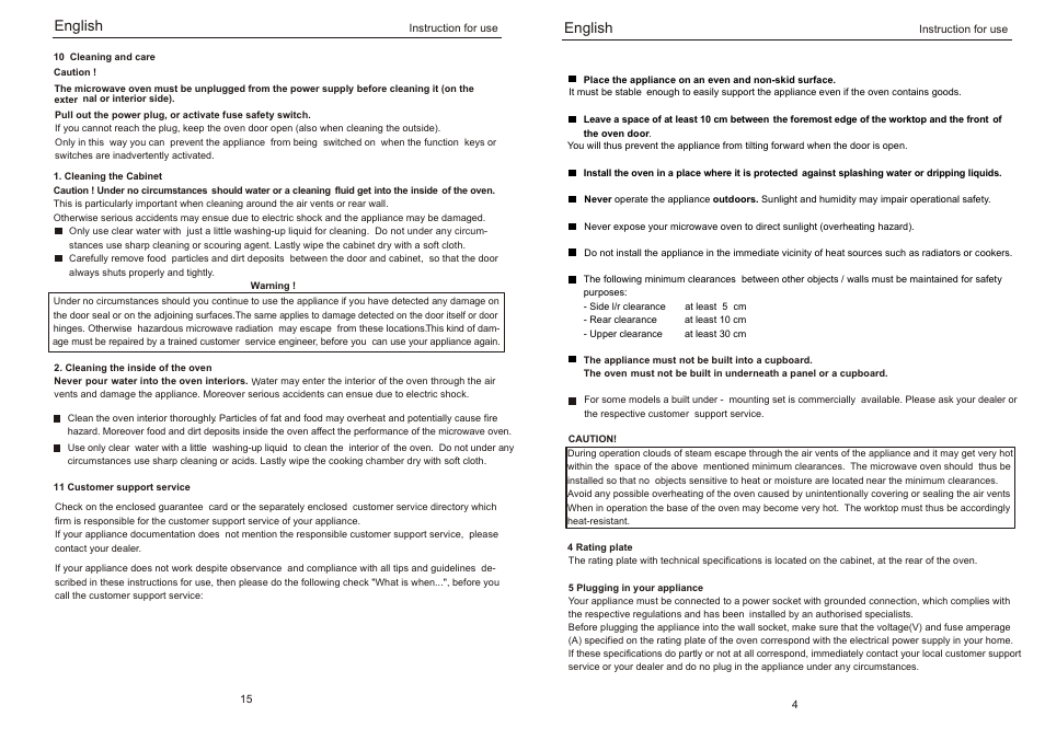 Т³гж 7, English | haier EB-2080EGV User Manual | Page 7 / 12