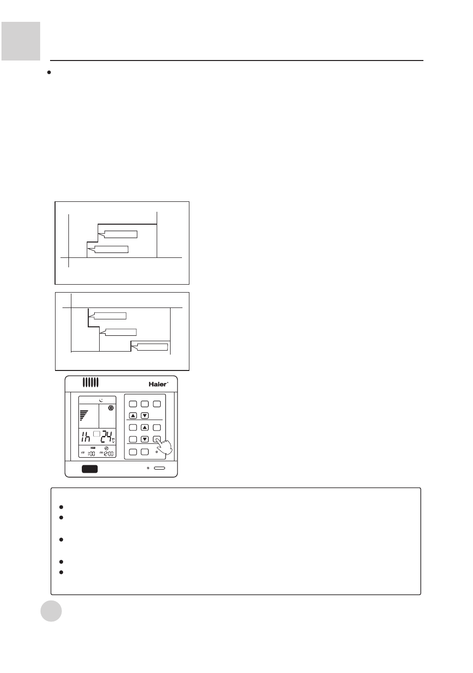 Operation instruction, Sleep operation, Use of sleep function | haier AB422BCBAA User Manual | Page 12 / 37