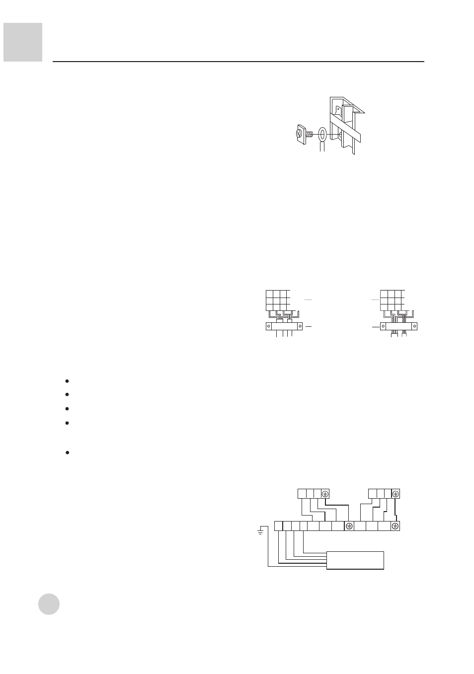 Installation procedure, Electric wiring, Pressing method of connection wire | haier AB422BCBAA User Manual | Page 36 / 37