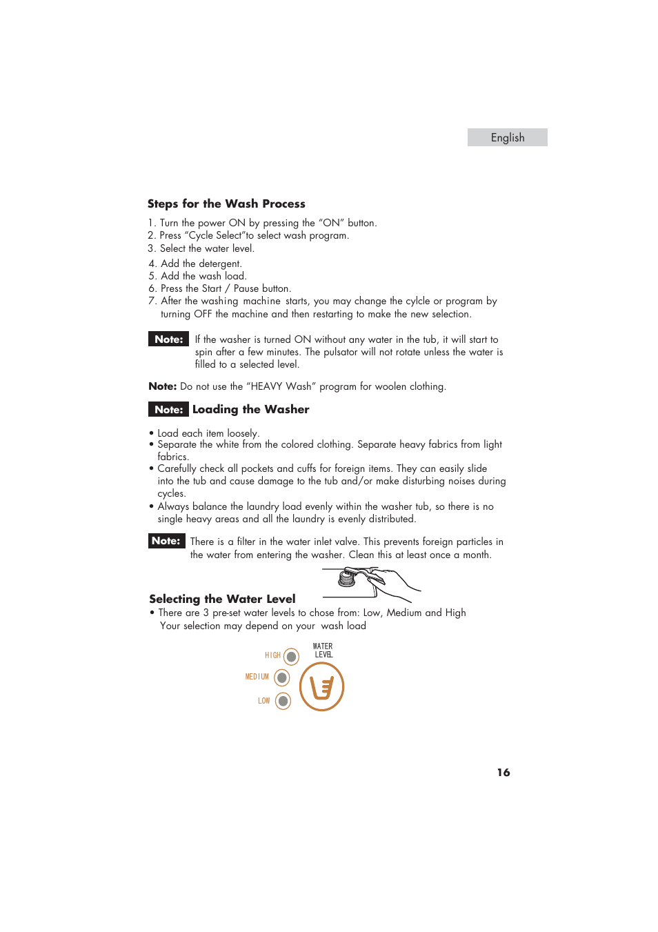 haier HLP21 User Manual | Page 17 / 82