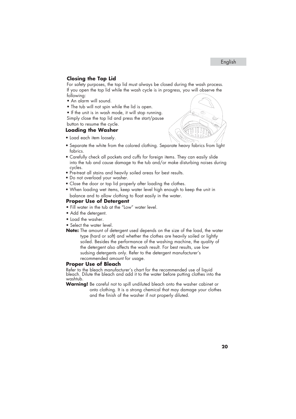 haier HLP21 User Manual | Page 21 / 82