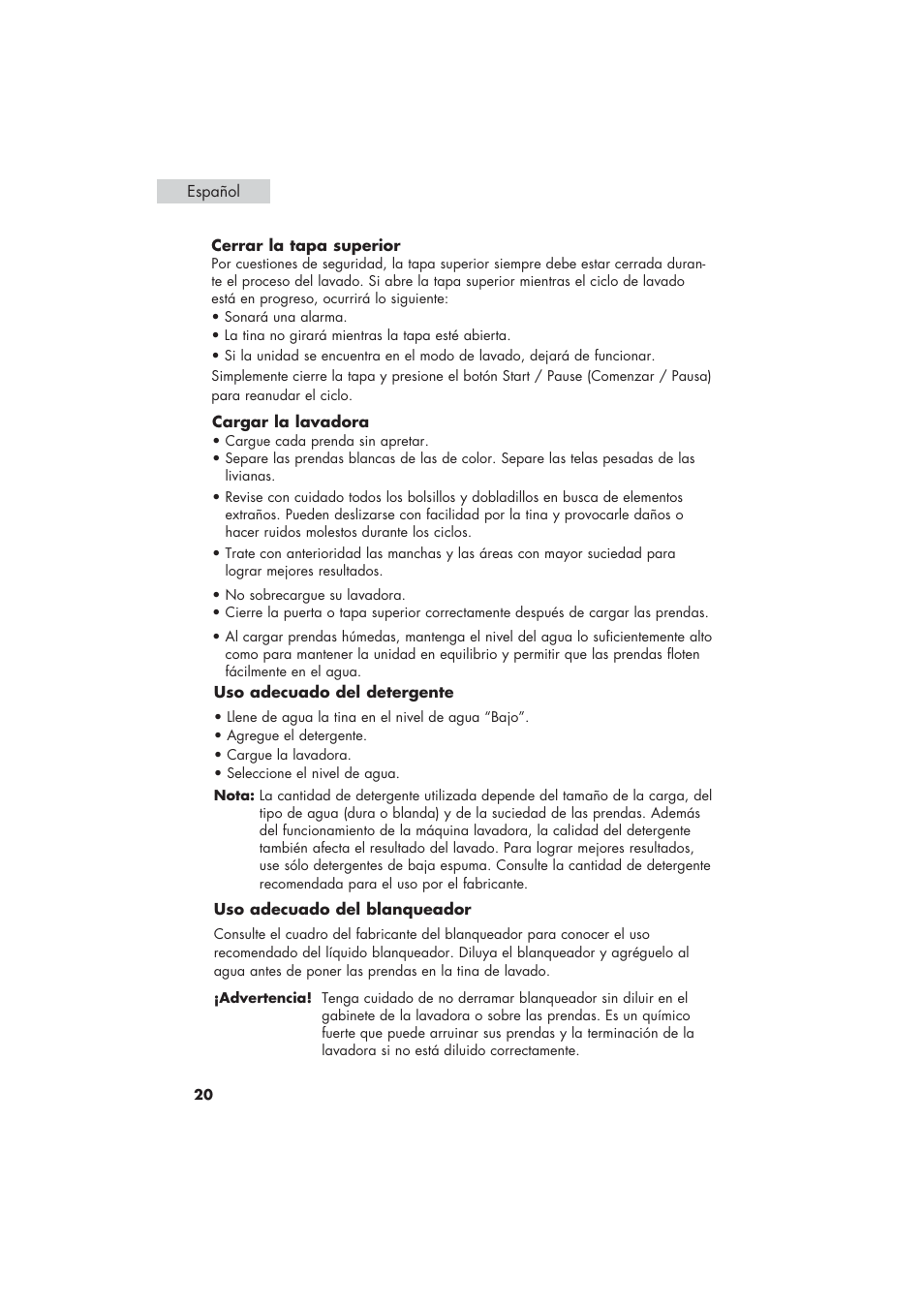 haier HLP21 User Manual | Page 74 / 82