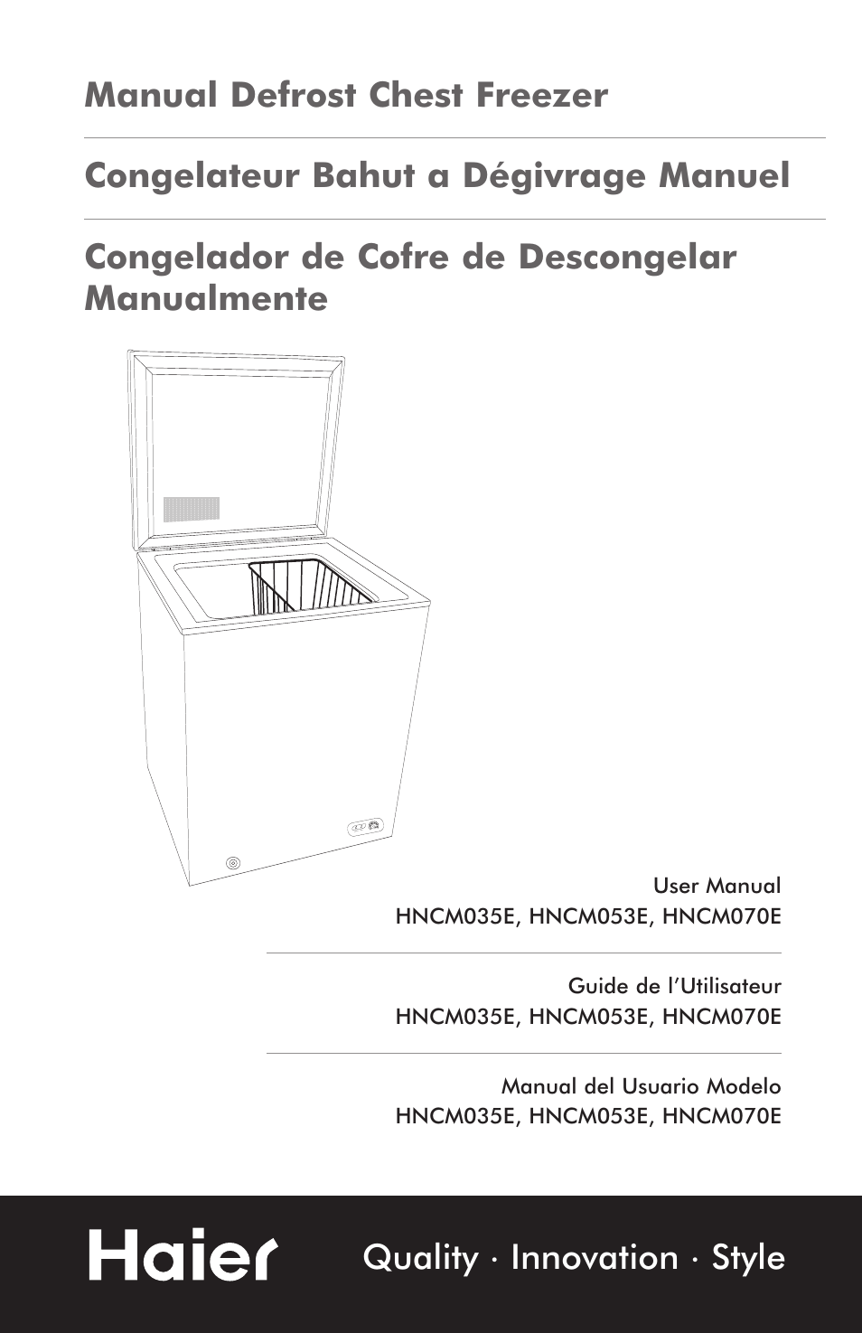 haier HNCM070E User Manual | 16 pages