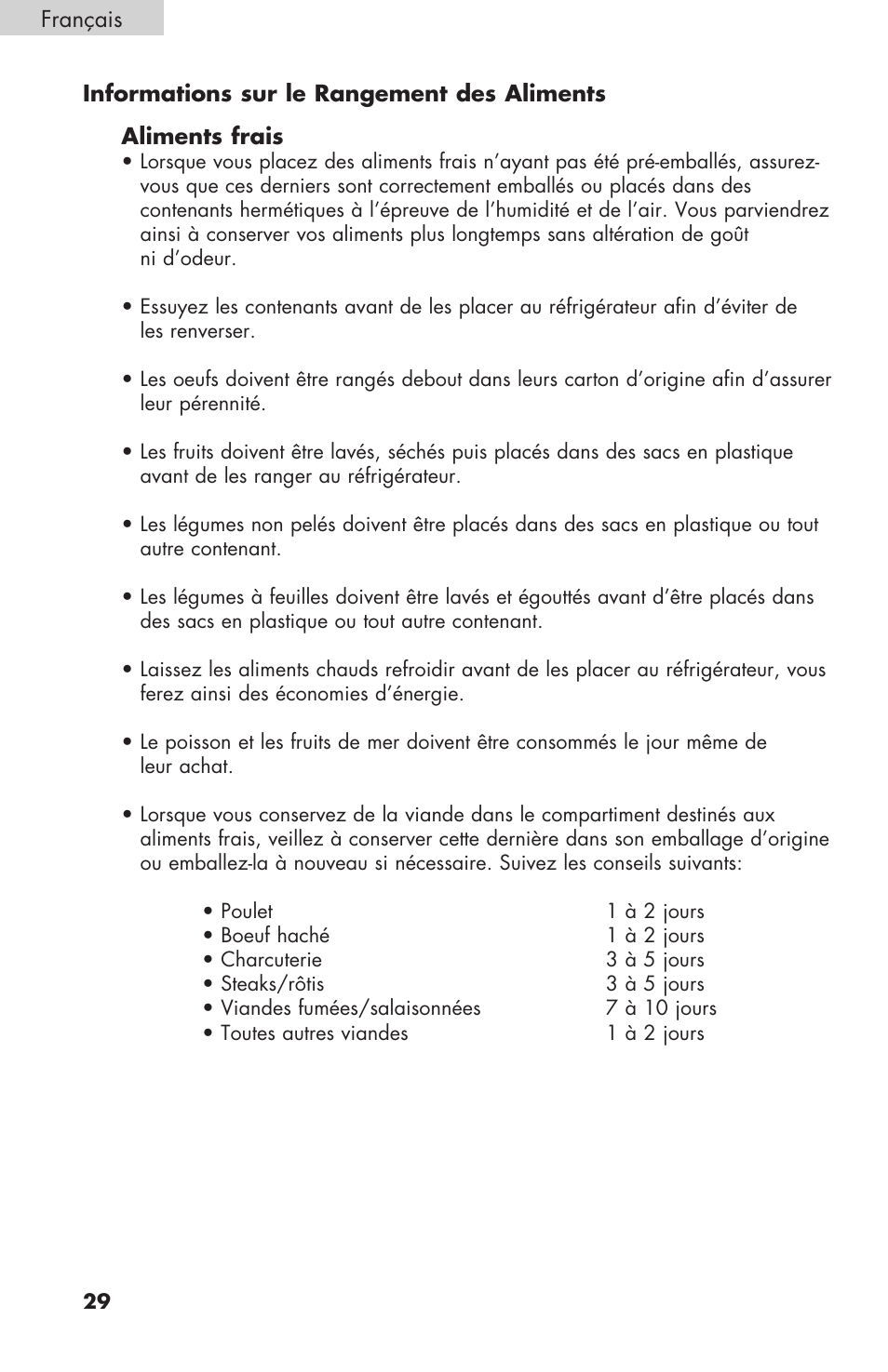 haier COMPACT HNSEW025 User Manual | Page 30 / 52