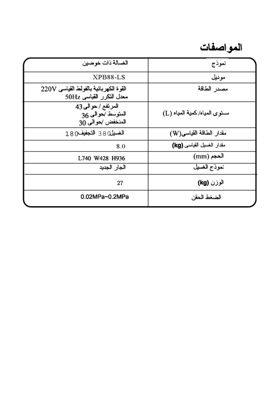 haier XPB88-LS User Manual | Page 21 / 40