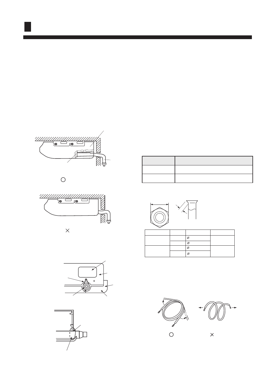 Installation procedures, Outdoor unit installation, Connecting the piping | haier AC142ACERA User Manual | Page 15 / 25