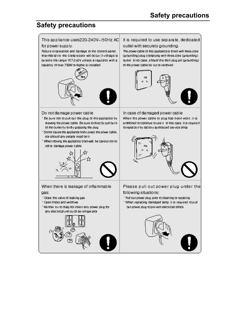 haier HRF- 329AA User Manual | Page 5 / 32