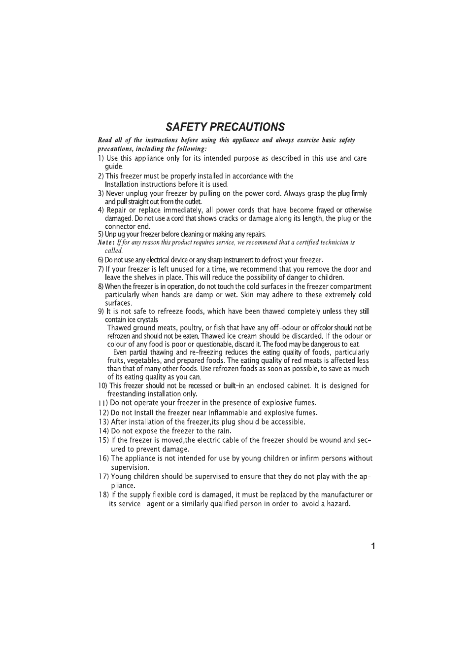 haier HFM185 User Manual | Page 2 / 15