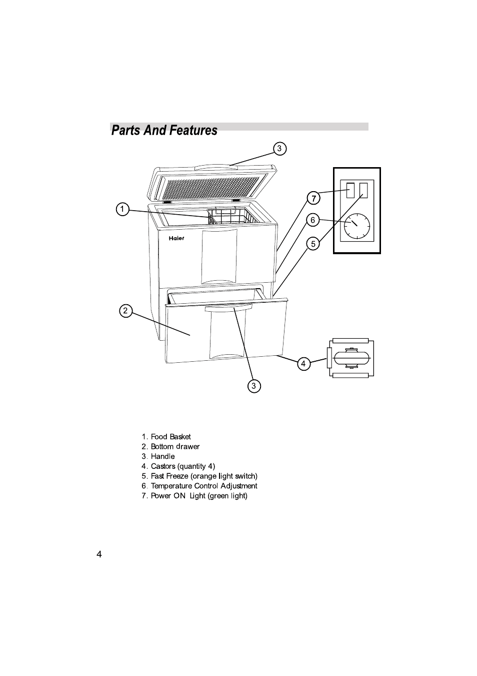 haier HFM185 User Manual | Page 5 / 15