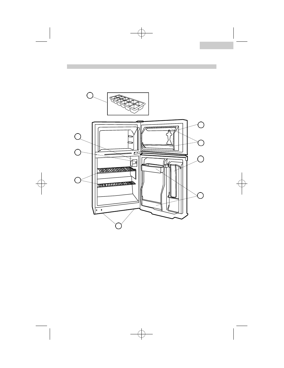 Parts and features | haier HDE03WNA User Manual | Page 5 / 20