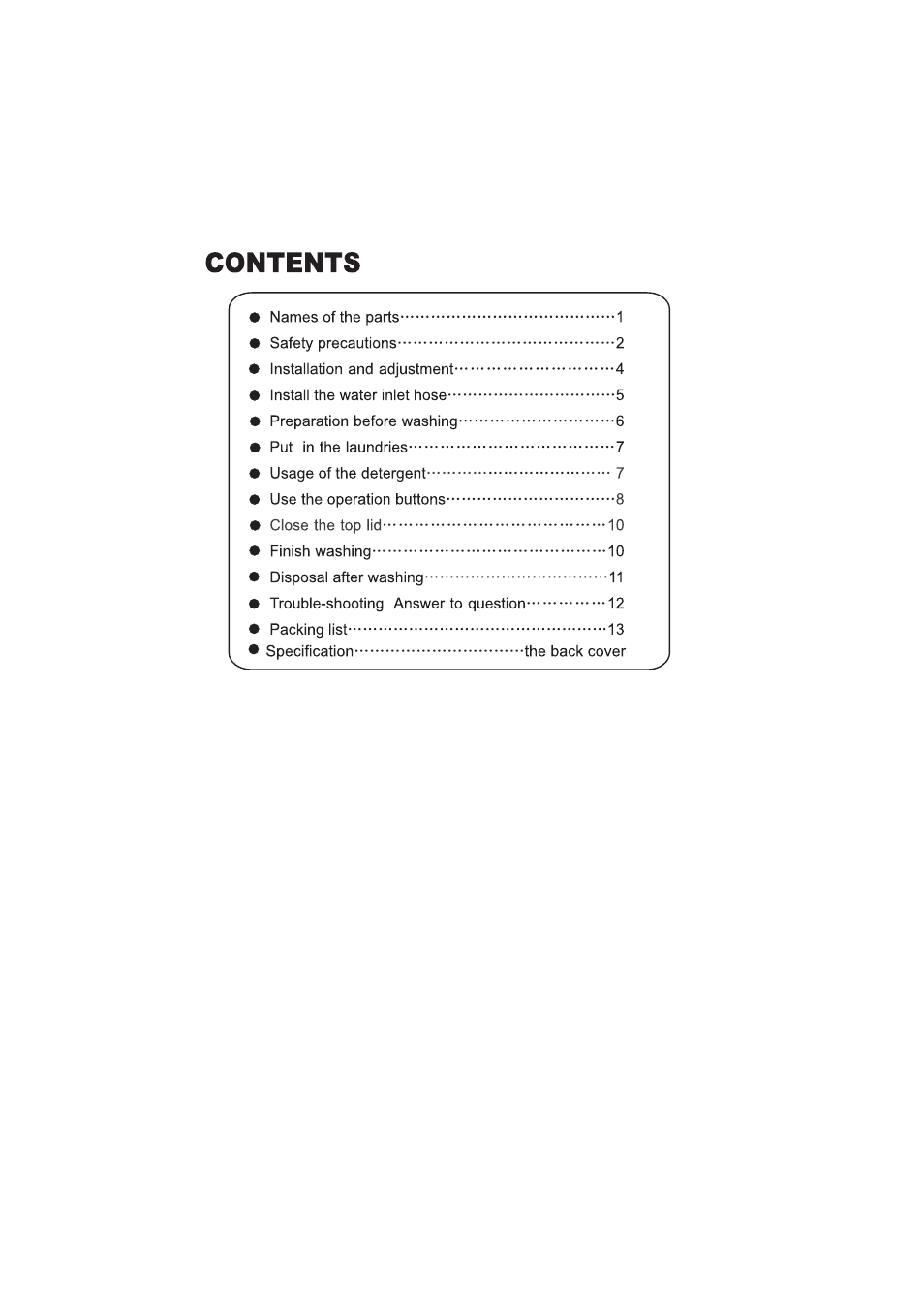 haier HWM30-22P User Manual | Page 2 / 16