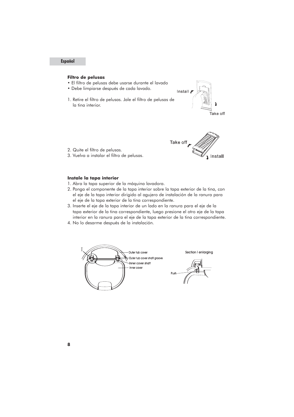 haier GWT700AW User Manual | Page 42 / 52