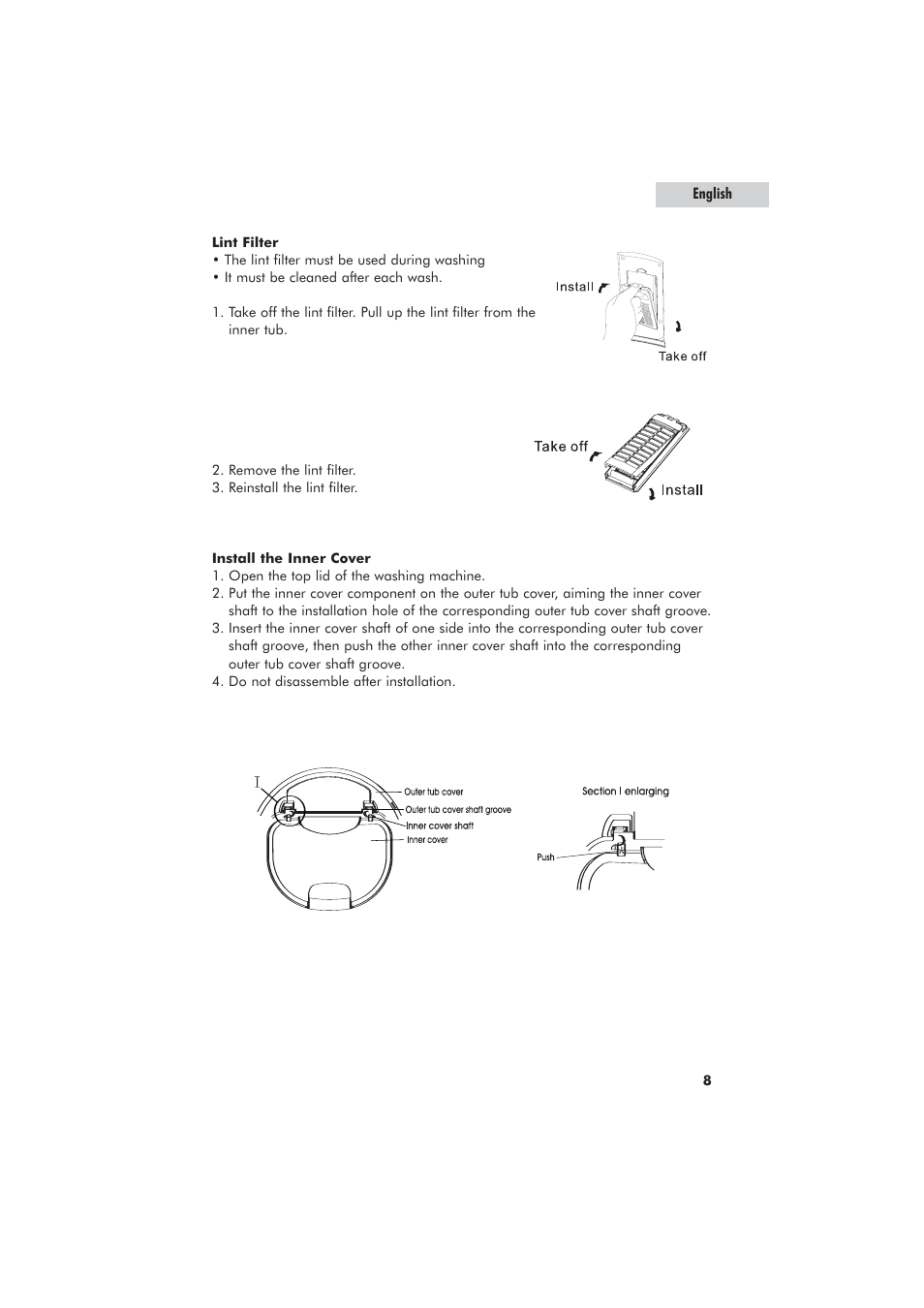 haier GWT700AW User Manual | Page 9 / 52