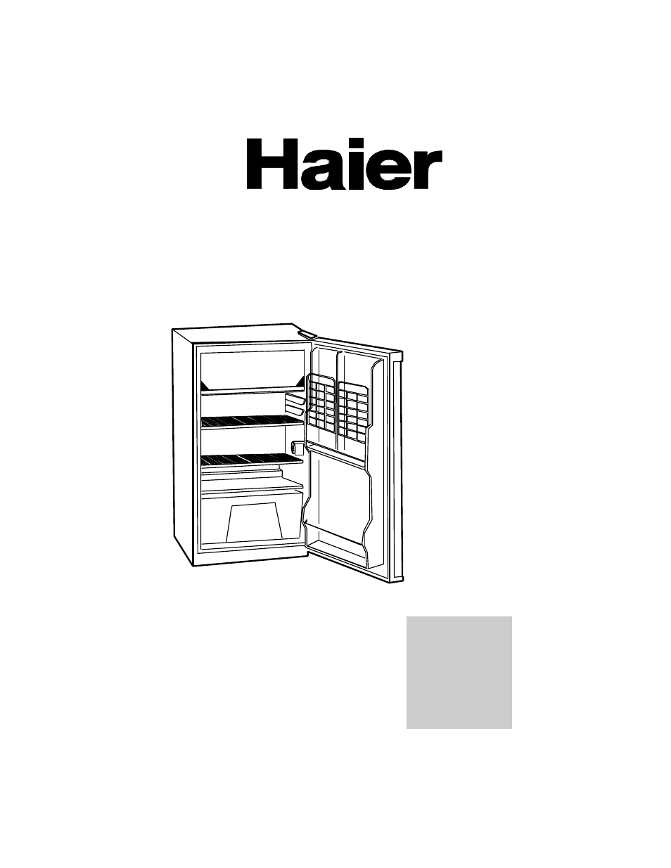 haier ESR042PBB User Manual | 12 pages