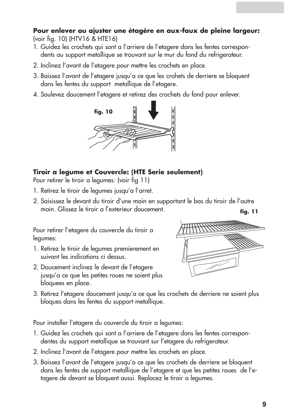 haier HRF12WNDWW User Manual | Page 27 / 54