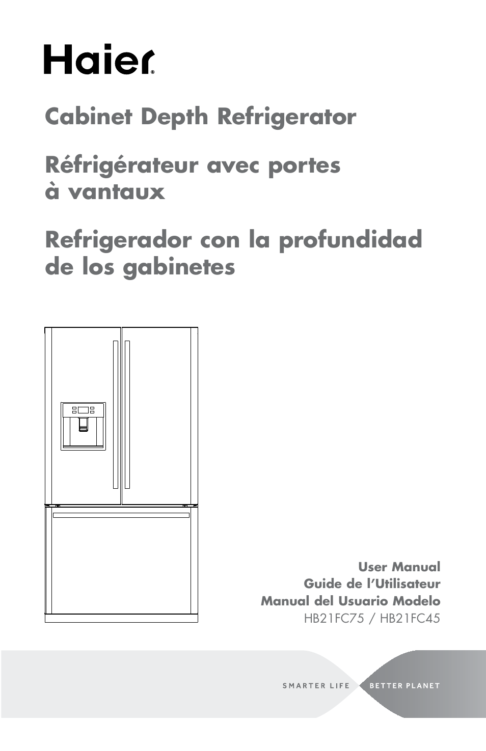 haier HB21FC75 User Manual | 112 pages