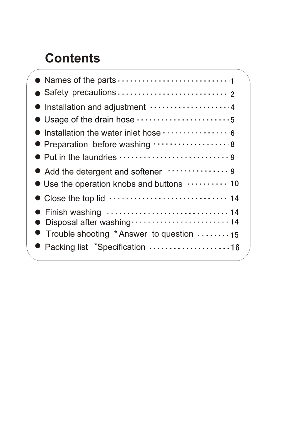 haier HWM80-68B User Manual | Page 2 / 18