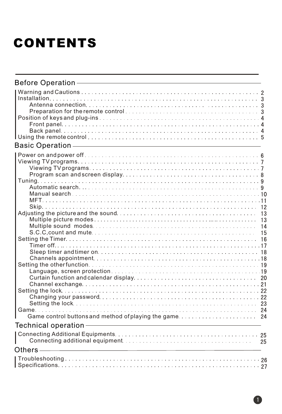 haier HT-3728 User Manual | Page 3 / 32