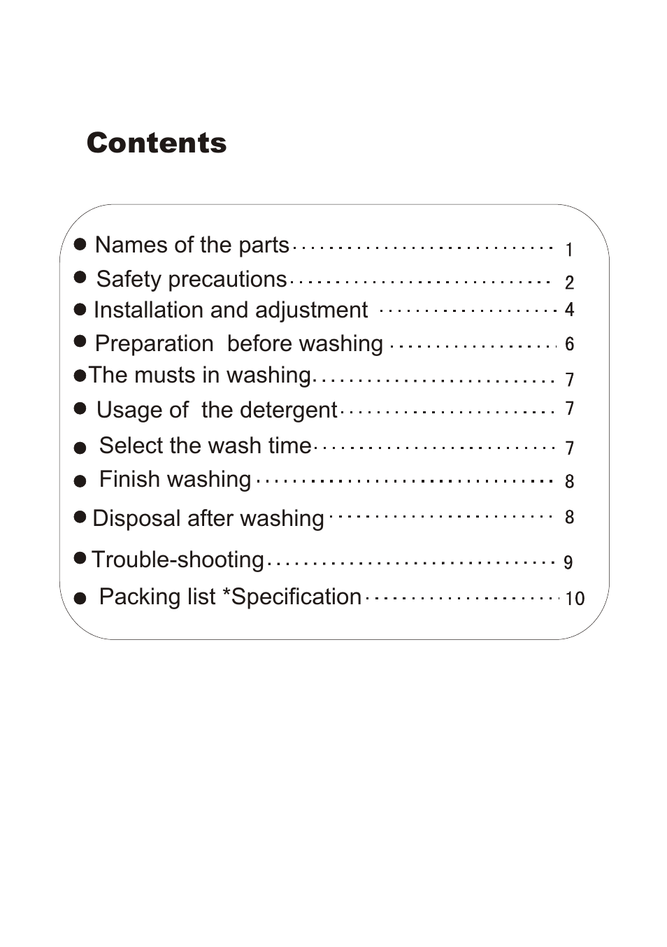 haier XPM20-A User Manual | Page 2 / 12