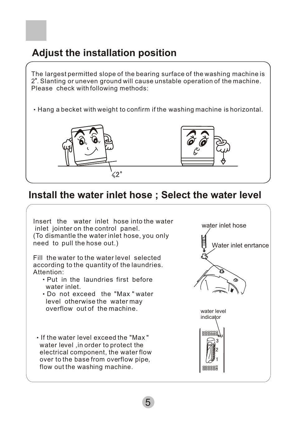 Т³гж 7, Adjust the installation position | haier XPM20-A User Manual | Page 7 / 12