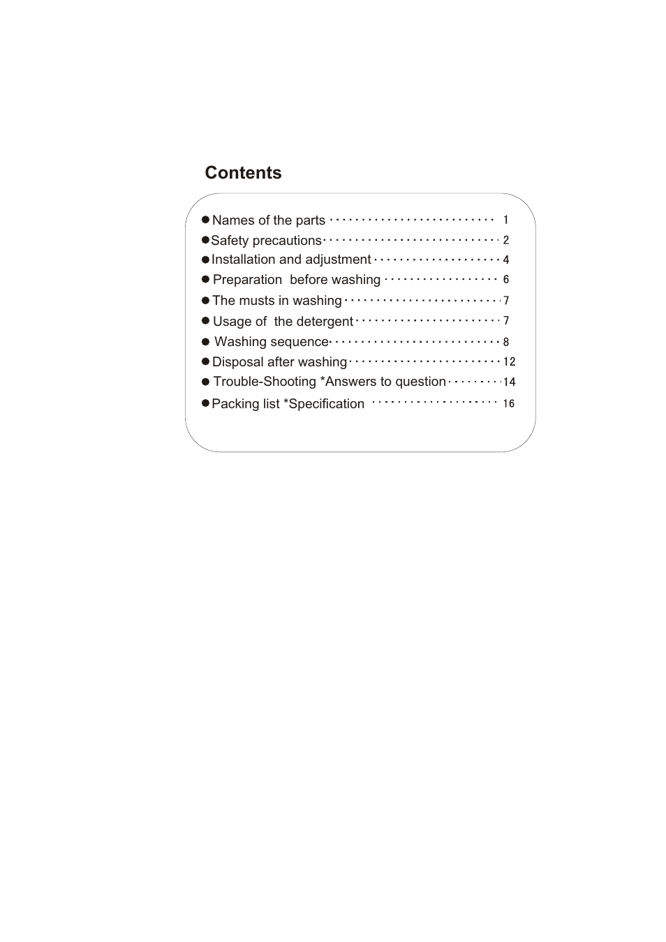 haier HWM150-0523S User Manual | Page 2 / 18