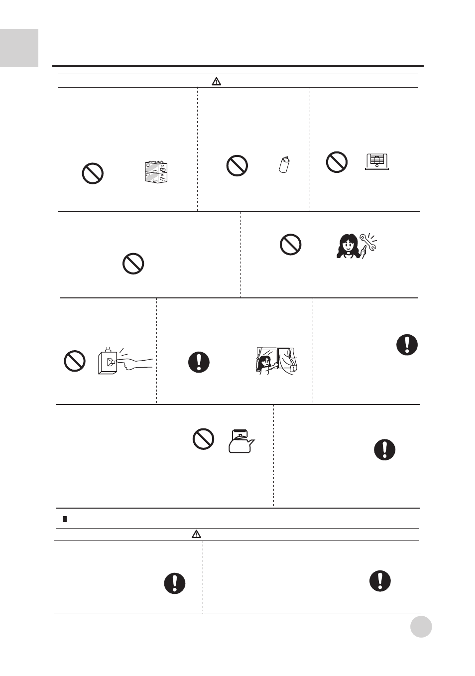 Safety precautions | haier AD422BMBAA User Manual | Page 7 / 31