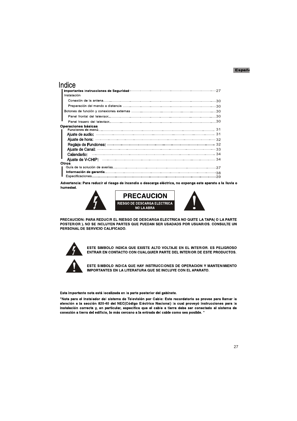 haier HTX25S31 User Manual | Page 28 / 41