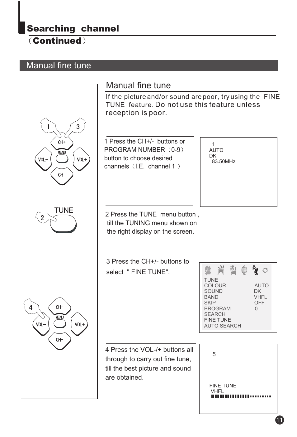 haier 29F3A User Manual | Page 13 / 32